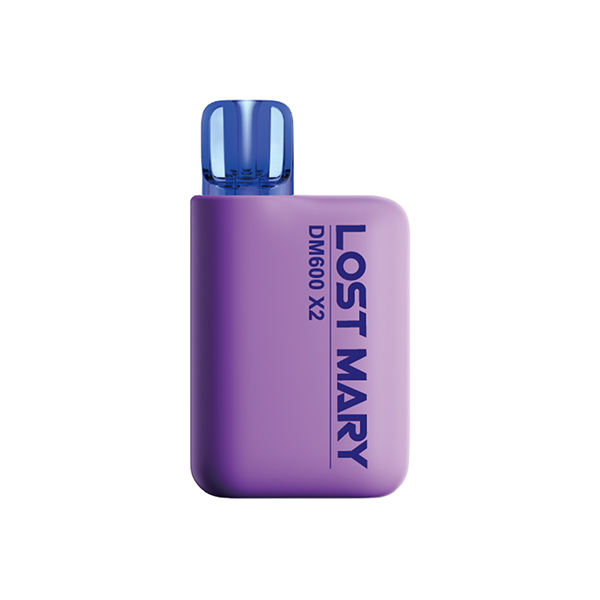 Lost Mary DM600 X2 Disposable Pod Kit 1200 Puffs (20mg) - Twin Pack