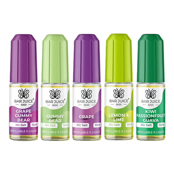 Bar Juice 5000 Nic Salts 10ml - 40VG/60PG (15mg)