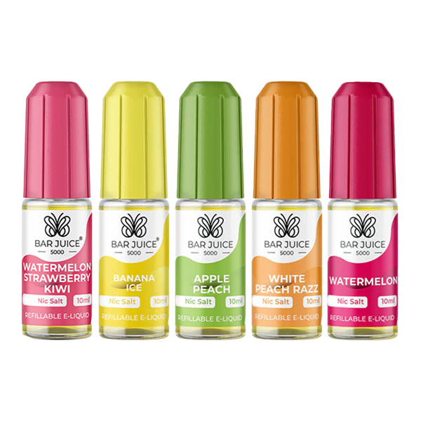 Bar Juice 5000 Nic Salts 10ml - 40VG/60PG (20mg)