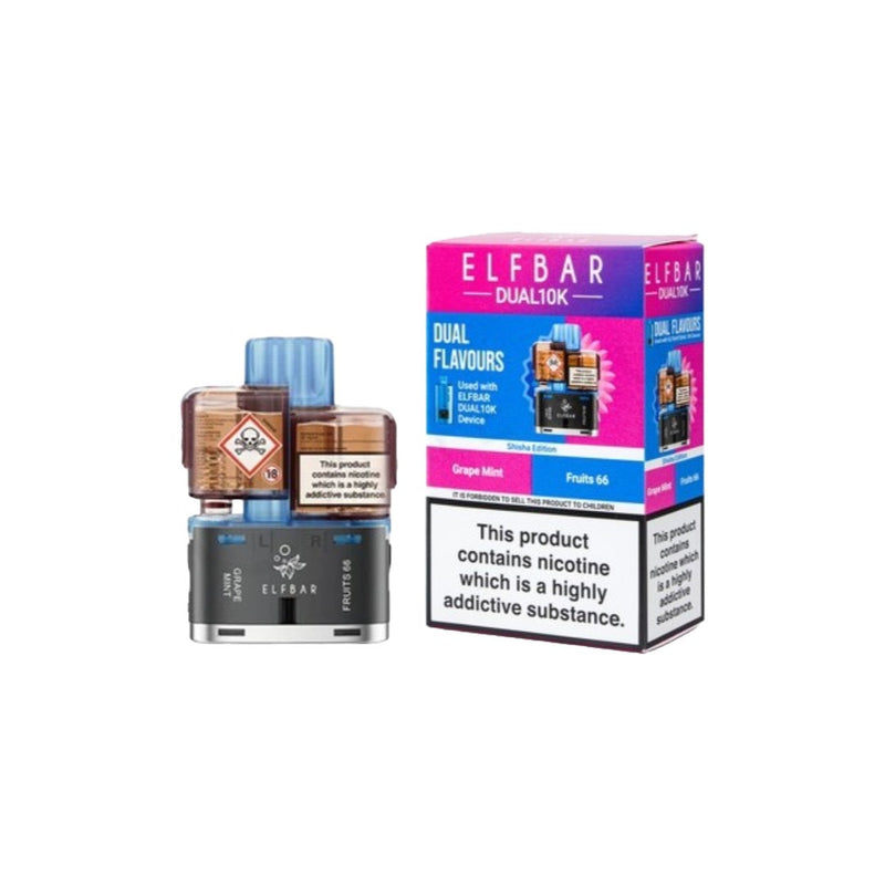 20mg ELFBAR Dual 10K Prefilled Pod Pack 10000 Puffs