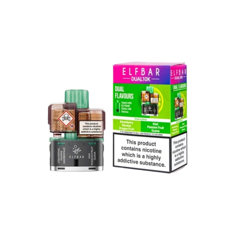 20mg ELFBAR Dual 10K Prefilled Pod Pack 10000 Puffs