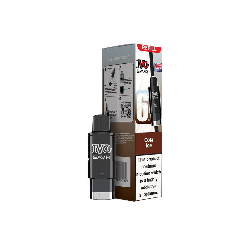20mg I VG SAVR Refill Pod Pack 3000 Puffs