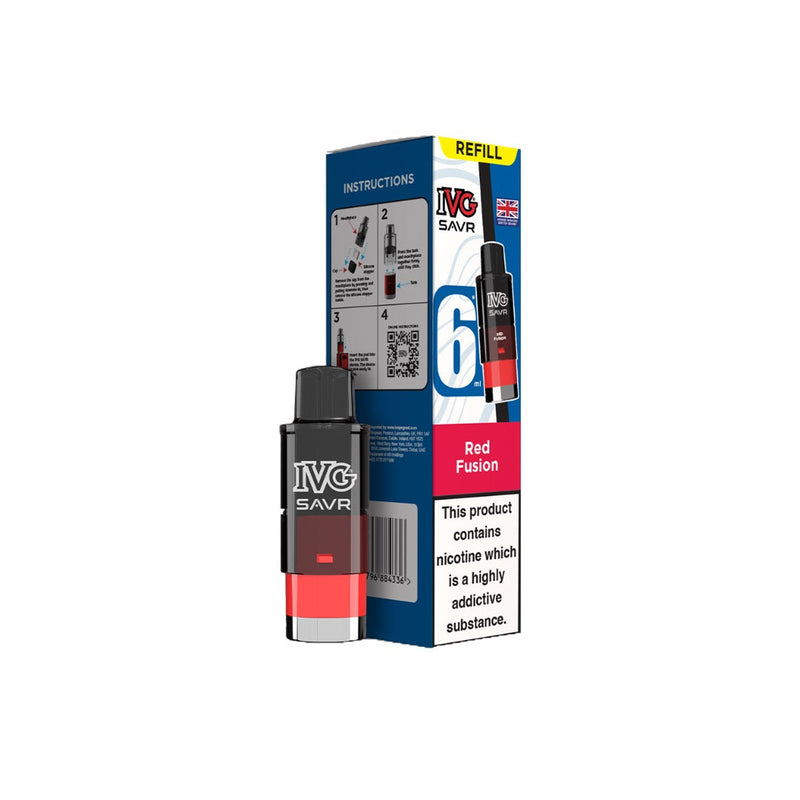 20mg I VG SAVR Refill Pod Pack 3000 Puffs