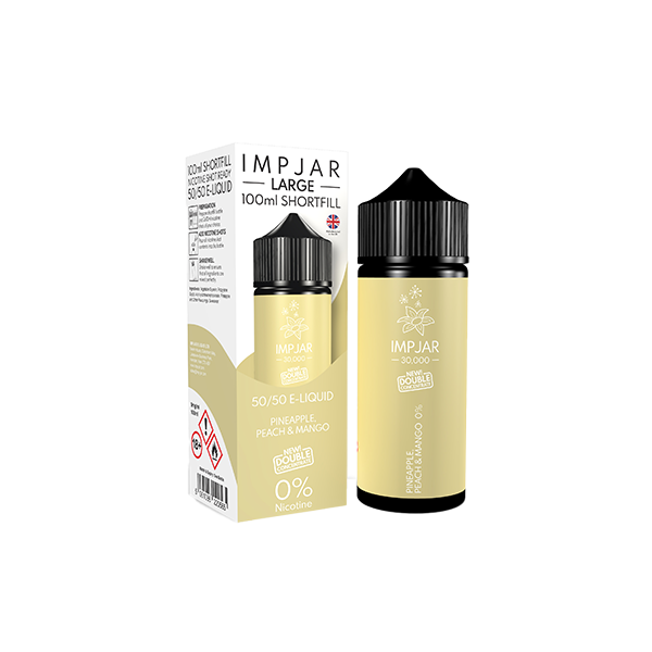 0mg Imp Jar Original 100ml Shortfill (50VG/50PG)