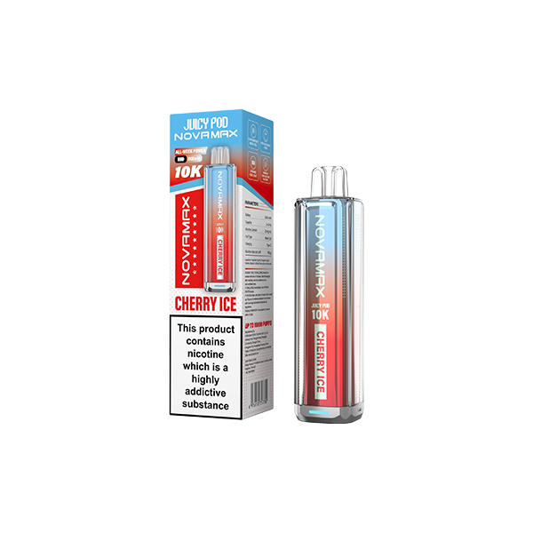 Juicy Pod Novamax Disposable Pod Vape Kit 10000 Puffs (20mg)