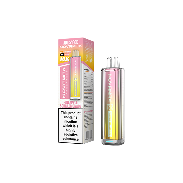 Juicy Pod Novamax Disposable Pod Vape Kit 10000 Puffs (20mg)