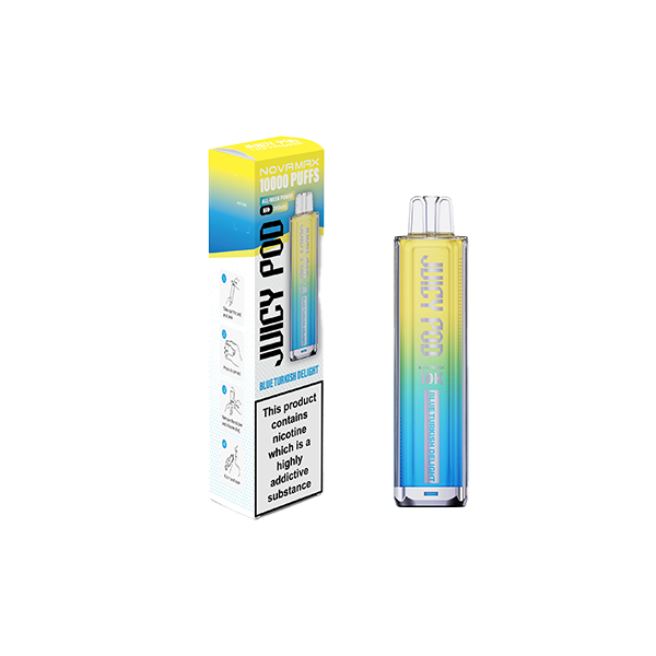 Juicy Pod Novamax Disposable Pod Vape Kit 10000 Puffs (20mg)