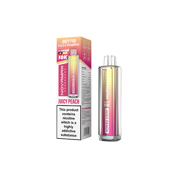 Juicy Pod Novamax Disposable Pod Vape Kit 10000 Puffs (20mg)