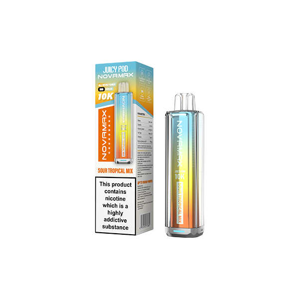 Juicy Pod Novamax Disposable Pod Vape Kit 10000 Puffs (20mg)