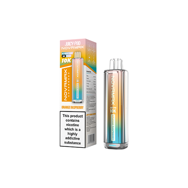 Juicy Pod Novamax Disposable Pod Vape Kit 10000 Puffs (20mg)