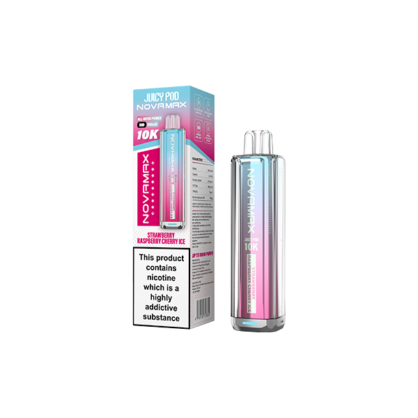 Juicy Pod Novamax Disposable Pod Vape Kit 10000 Puffs (20mg)