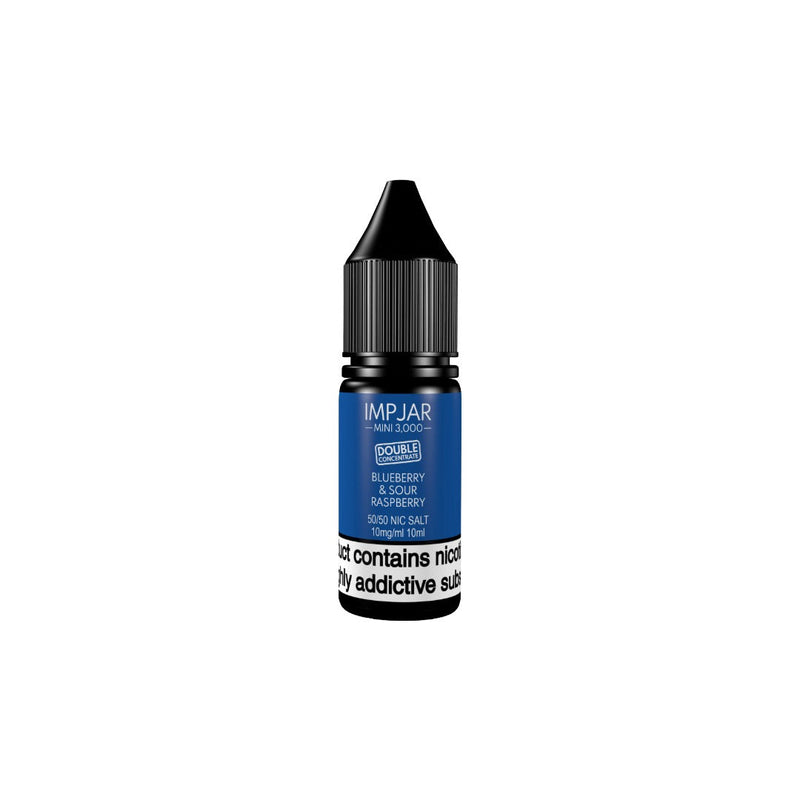 10mg Imp Jar Mini 3000 Double Concentrate 10ml Nic Salt (50VG/50PG)