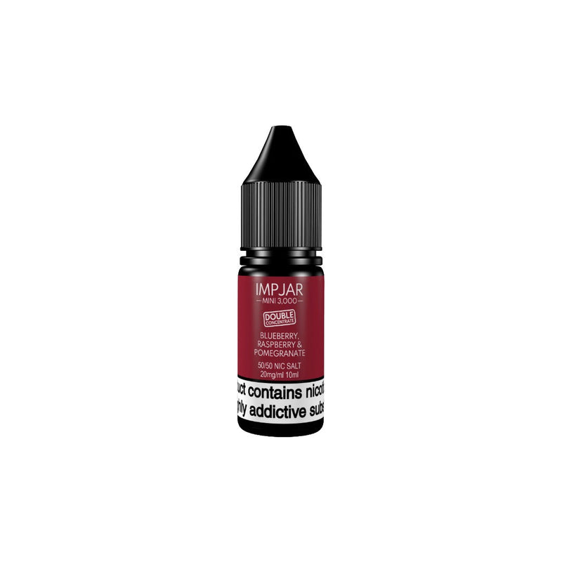 20mg Imp Jar Mini 3000 Double Concentrate 10ml Nic Salt (50VG/50PG)