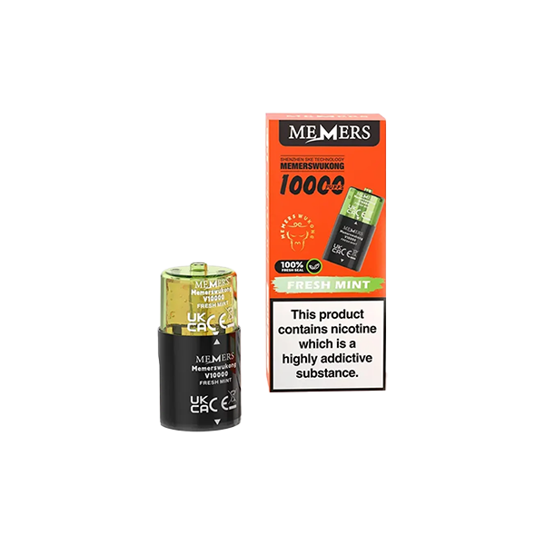 20mg Memers Wukong V10000 Prefilled Pods 10000 Puffs
