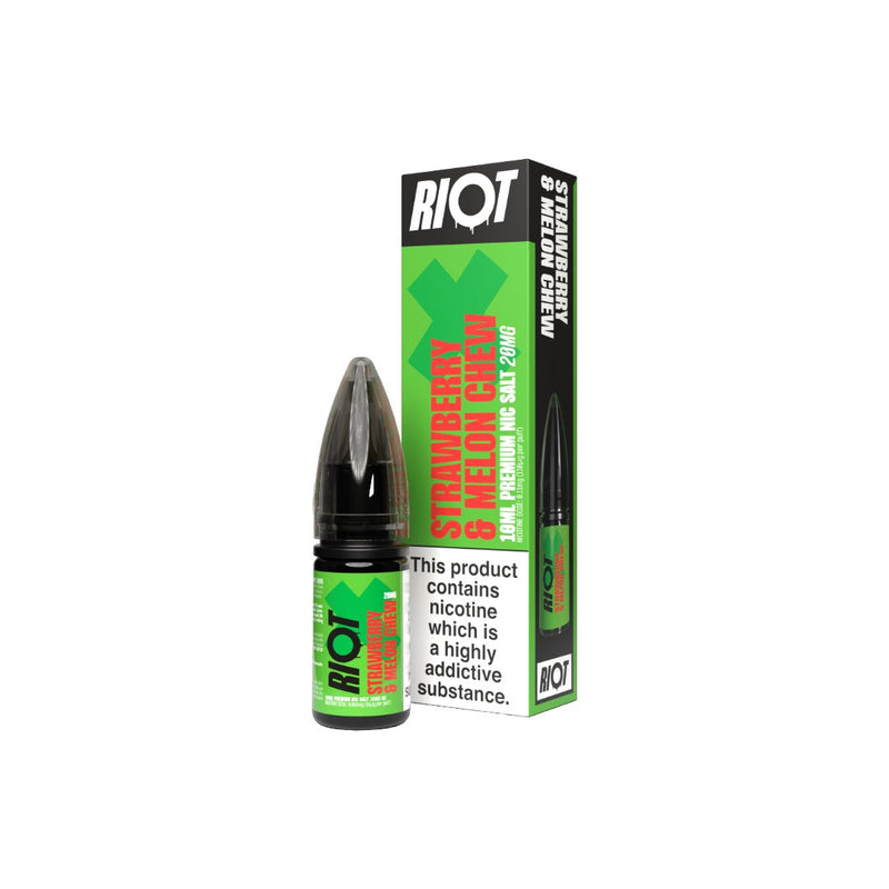 20mg RIOT X Premium Nic Salts - 10ml