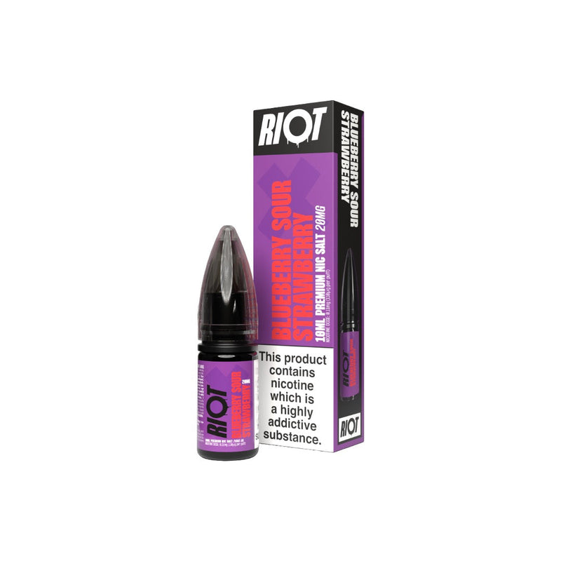 20mg RIOT X Premium Nic Salts - 10ml