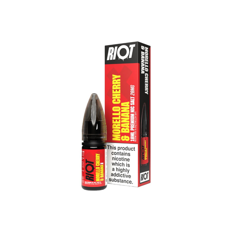 20mg RIOT X Premium Nic Salts - 10ml