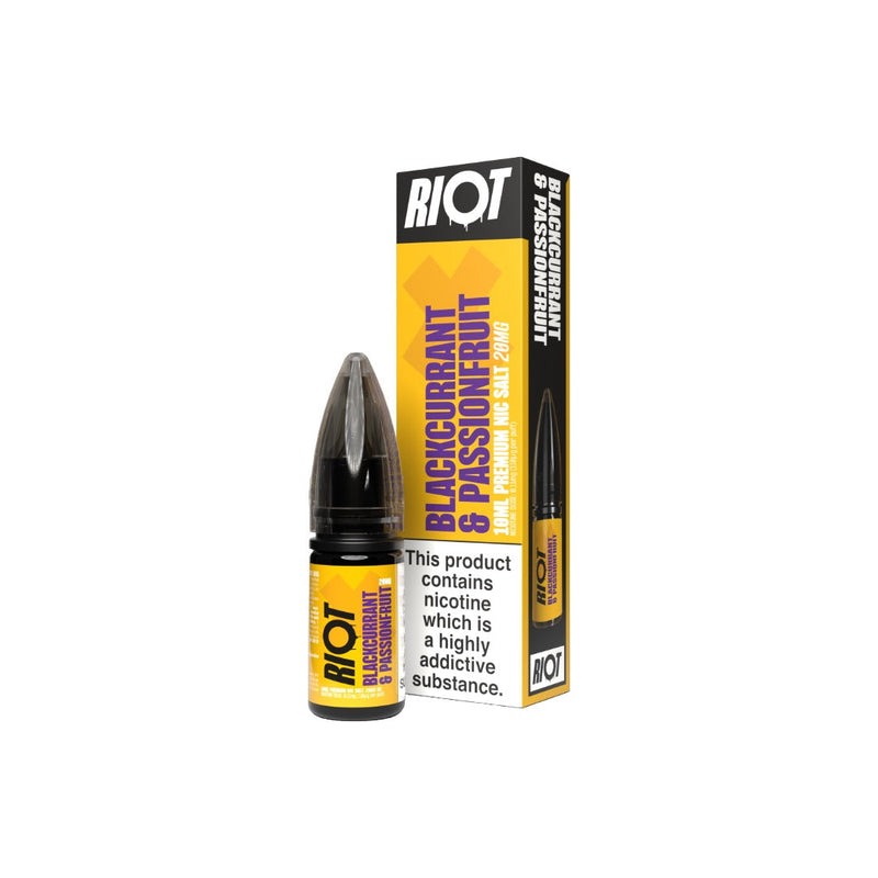 20mg RIOT X Premium Nic Salts - 10ml