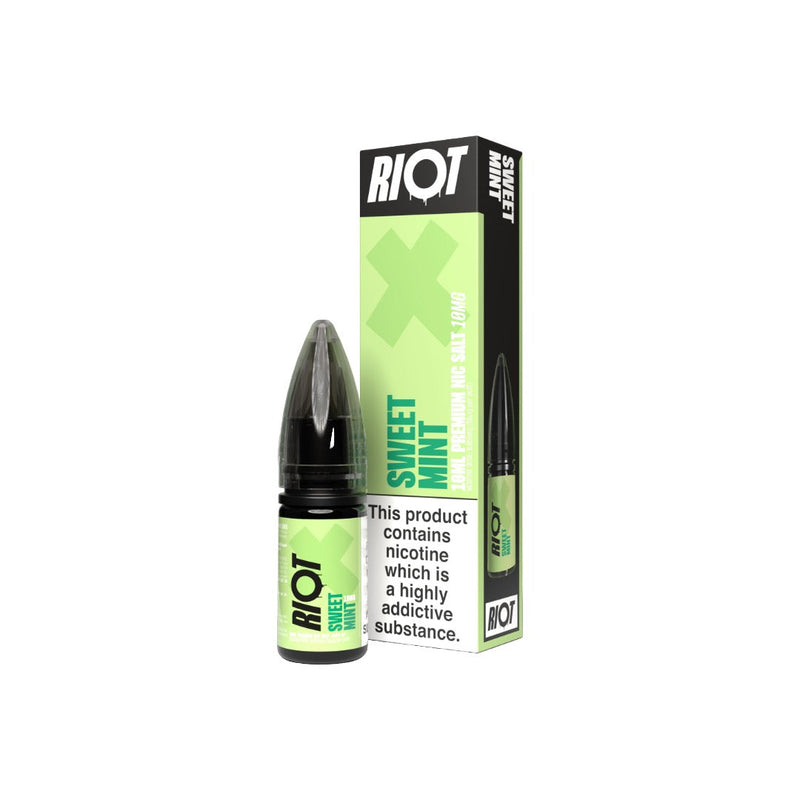 10mg RIOT X Premium Nic Salts - 10ml
