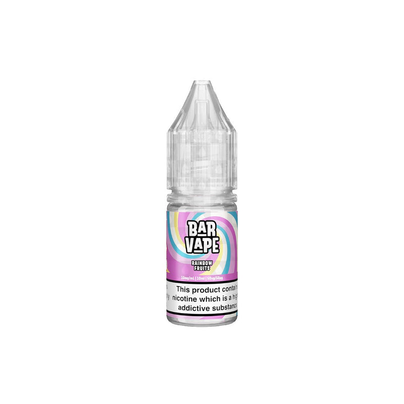 10mg Bar Vape 10ml Nic Salts (50VG/50PG)