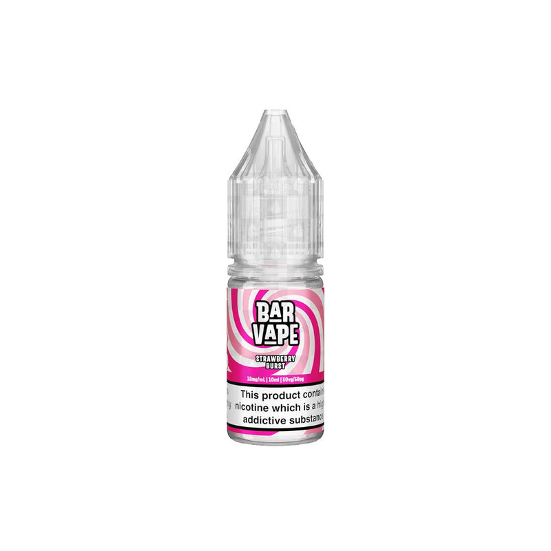 10mg Bar Vape 10ml Nic Salts (50VG/50PG)