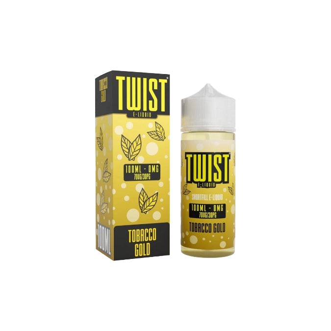 0mg Twist E-liquids 100ml Shortfill (70VP/30PG)
