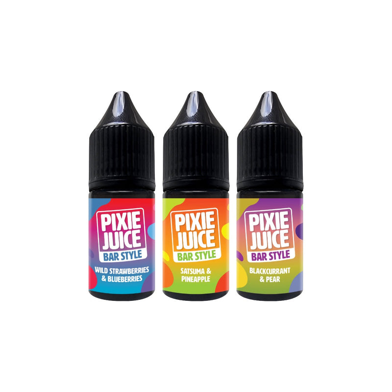 10mg Pixie Juice Bar Style Nic Salt 10ml (50VG/50PG)