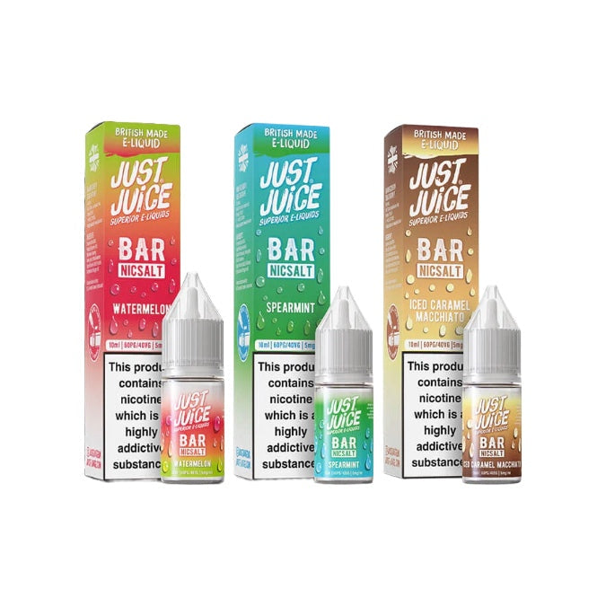 5mg Just Juice Bar 10ml Nic Salt (40VG/60PG)
