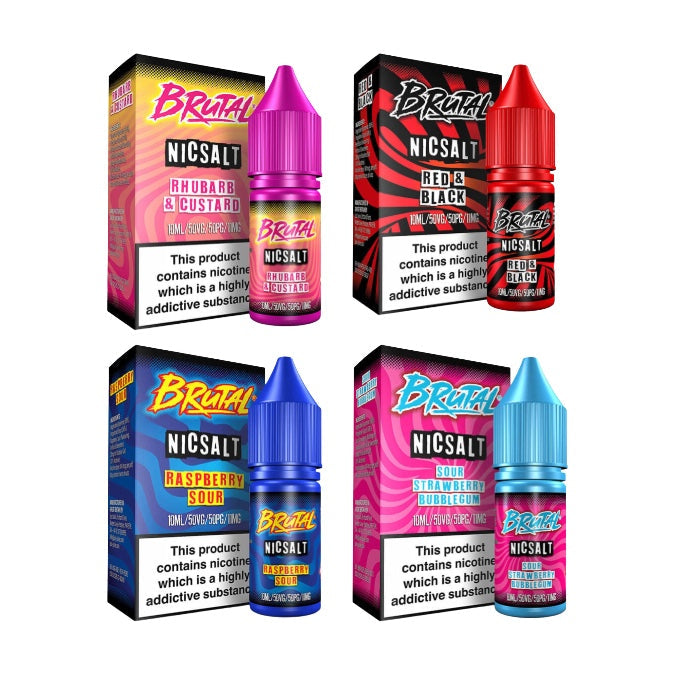 11mg Just Juice Brutal Drinks 10ml Nic Salt (50VG/50PG)