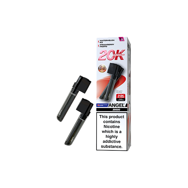 20mg Angel 20k Pods By Vapes Bars Prefilled Pods 20000 Puffs