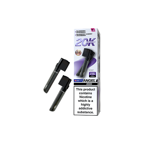 20mg Angel 20k Pods By Vapes Bars Prefilled Pods 20000 Puffs