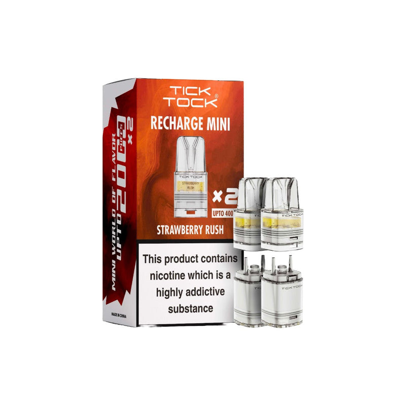Tick Tock Recharge MINI 2K Prefilled Pods  2000 Puffs