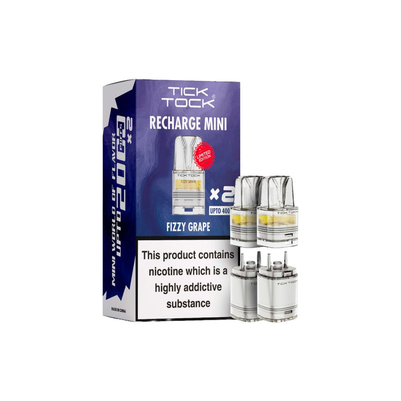 Tick Tock Recharge MINI 2K Prefilled Pods  2000 Puffs