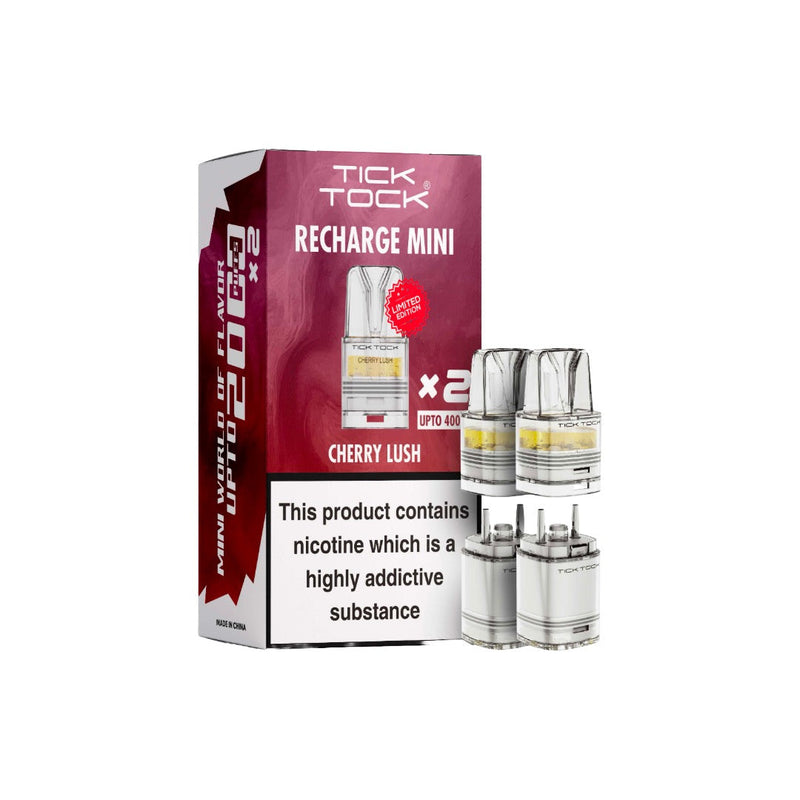 Tick Tock Recharge MINI 2K Prefilled Pods  2000 Puffs