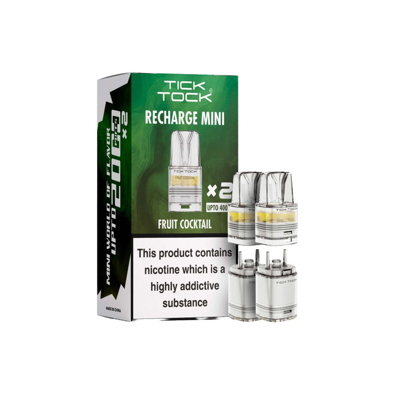 Tick Tock Recharge MINI 2K Prefilled Pods  2000 Puffs
