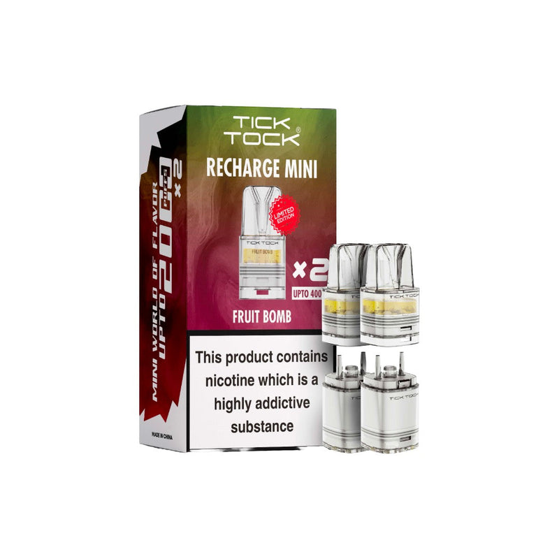 Tick Tock Recharge MINI 2K Prefilled Pods  2000 Puffs