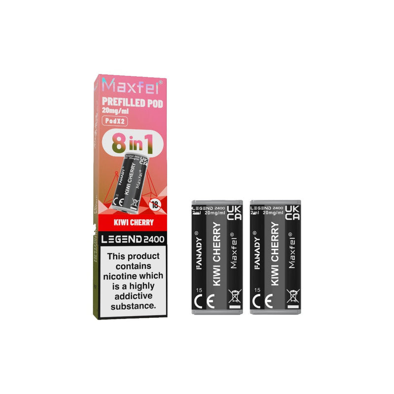 20mg Maxfel Legend Fanady Prefilled Pods 2400 Puffs