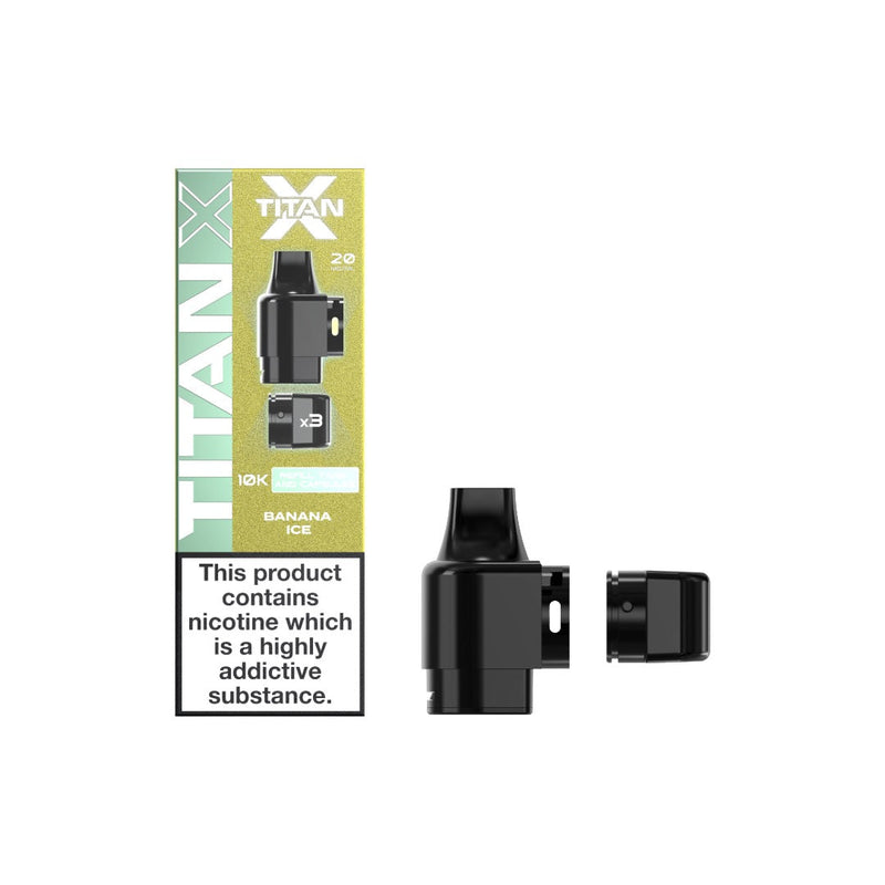 20mg Titan X 10k Puff Prefilled Pods