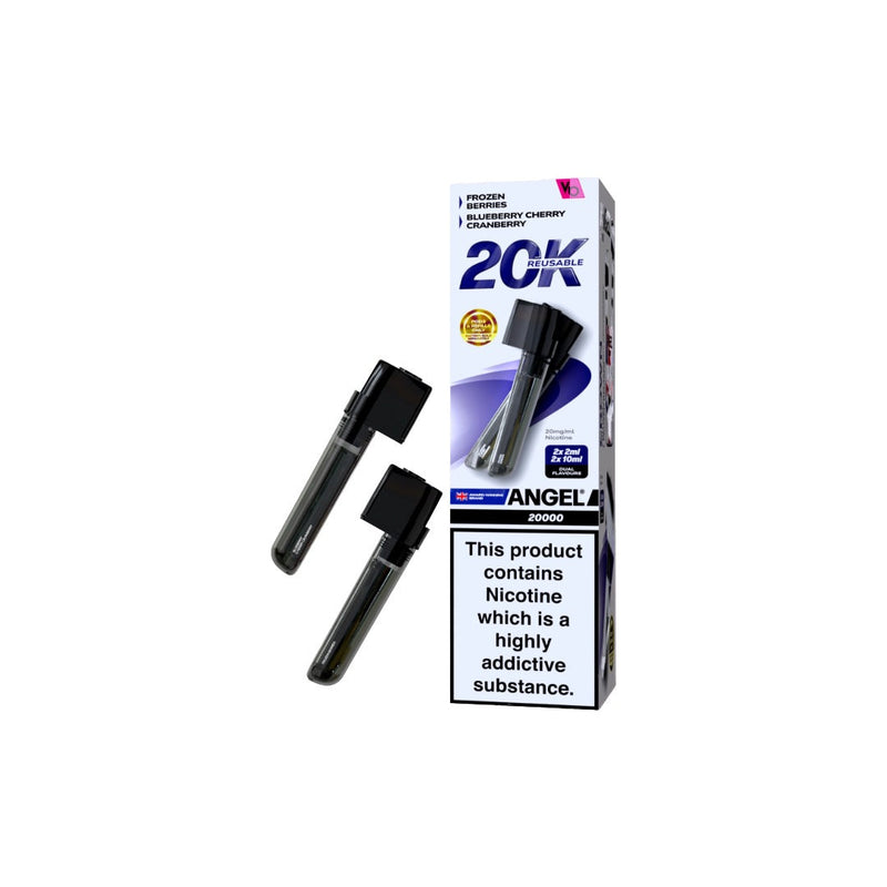 20mg Angel 20k Pods By Vapes Bars Holiday Edition Prefilled Pods