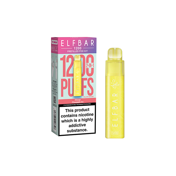 ELF Bar 1200 Multi Edition Prefilled Pod Kit 1200 Puffs (20mg)
