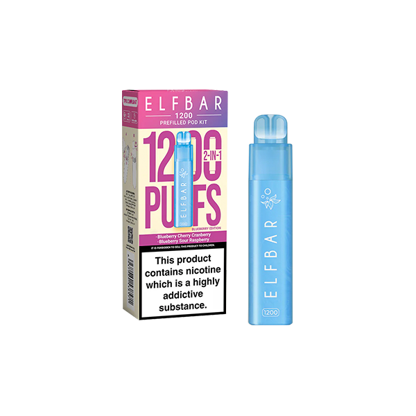 ELF Bar 1200 Multi Edition Prefilled Pod Kit 1200 Puffs (20mg)
