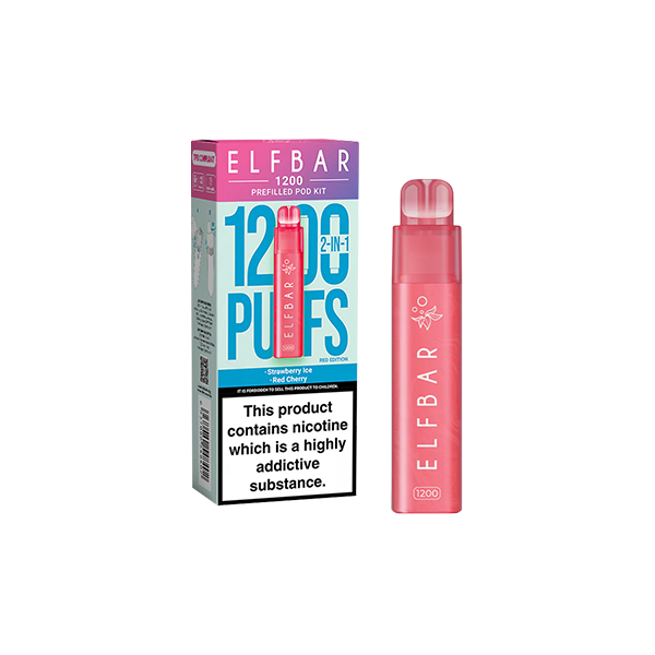 ELF Bar 1200 Multi Edition Prefilled Pod Kit 1200 Puffs (20mg)