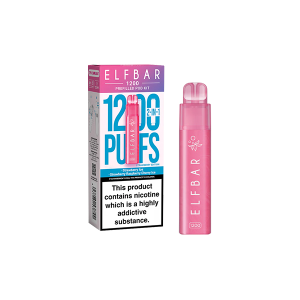 ELF Bar 1200 Multi Edition Prefilled Pod Kit 1200 Puffs (20mg)
