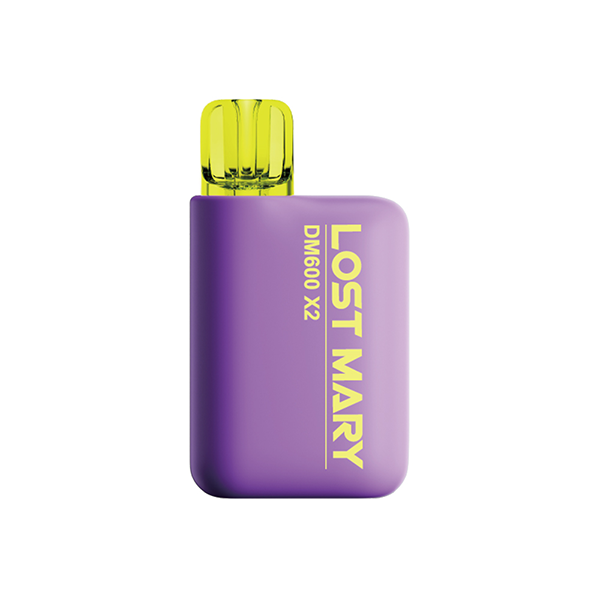 Lost Mary DM600 X2 Disposable Pod Kit 1200 Puffs (20mg) - Twin Pack